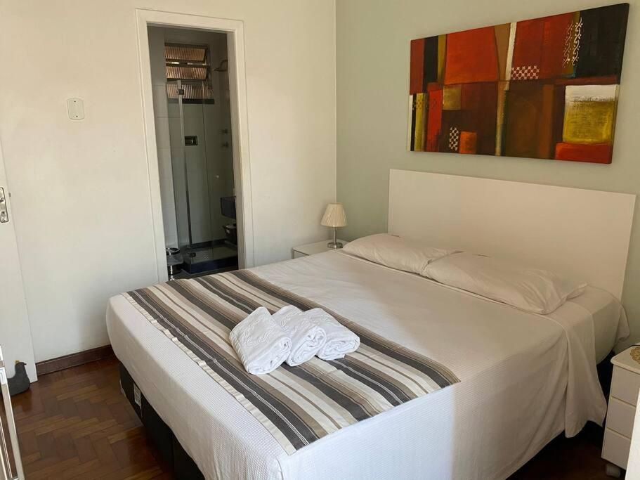 Charmoso Apartamento Na Av. Atlantica, Copacabana 里约热内卢 外观 照片