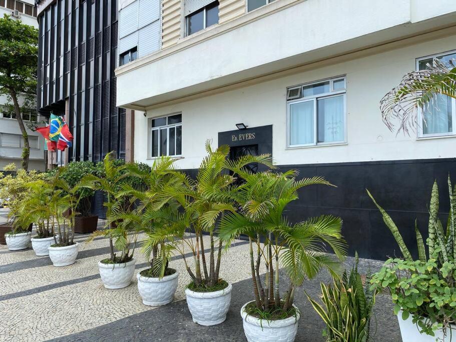 Charmoso Apartamento Na Av. Atlantica, Copacabana 里约热内卢 外观 照片