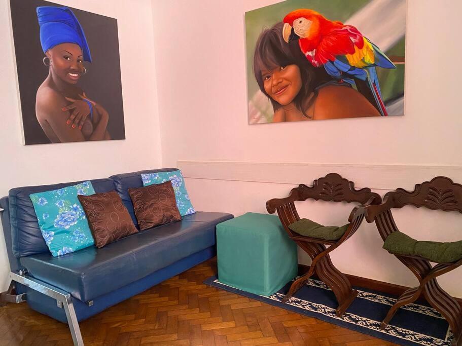 Charmoso Apartamento Na Av. Atlantica, Copacabana 里约热内卢 外观 照片